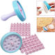 Round Cookie Stamp Alphabet + Numbers Cutter