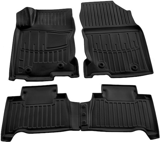 Umbrella Set Covorașe Față și Spate 2buc din Furtun pentru Lexus NX 2014-2021 Negre