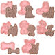 Stamp Cutters Dogs Dog Shapes 8pcs