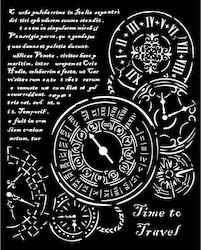 Thick Stencil Stamperia 20x25cm Venice City Art...