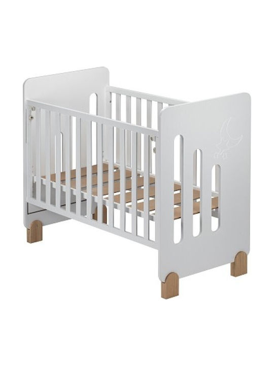 Interbaby Бебешко Креватче Бял за Матрак 60x120см