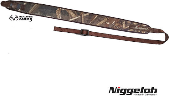 Niggeloh Neoprene Sling Realtree Max5 Hd Gun Sling Camouflage Khaki