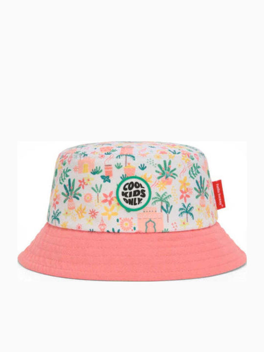 Hello Hossy Kids' Hat Bucket Fabric Pink