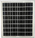 LY-11177 Monokristallin Solarmodul 20W 18V 359x39.9x16mm