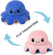 Plush Reversible Octopus Toy Octopus Doll Pink - Blue