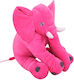 Großes Elefanten Kuscheltier Höhe 50cm Länge 65cm Pink Fuchsia