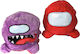 Reversible Plush Alien Purple Red