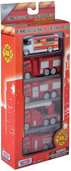 Toy Cars Emergency Motormax 76074 Set 5 Pcs