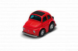 Globo Welly Количка Nuova Fiat 500 Червена Маща...