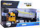Toy Truck City Series Orange Silver 1:35 Toi-toys