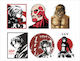 Attack On Titan Sticker Set 6 Pieces Code 35012
