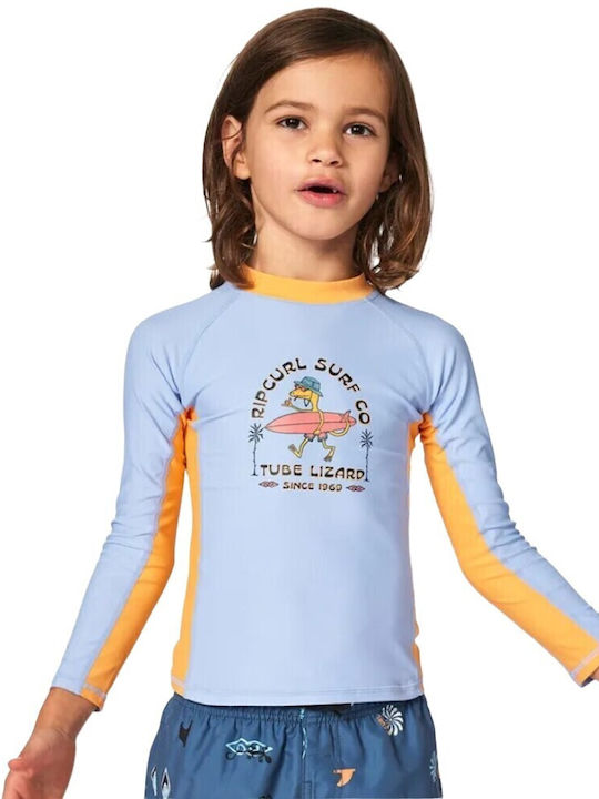 Rip Curl Costum de baie pentru copii Rashguard Petrol Blue