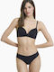 Βαμβακερά Women's Slip 2Pack Seamless Black