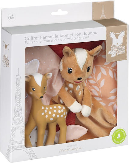 Sophie La Girafe Πανάκι Μωρού Comforter Καφέ
