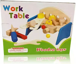 Children's Wooden Workbench Set Suitable for 3+ Years Children's Wooden Workbench Set Suitable for 3+ Years