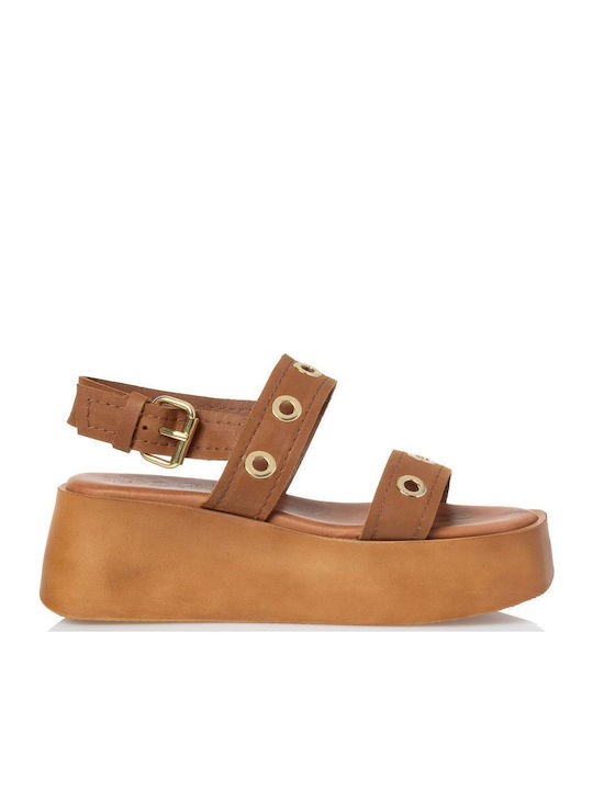 Platforme Dama Tabac Maro