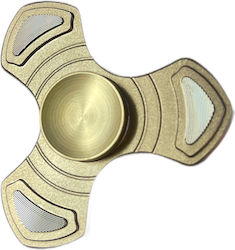 Fidget Spinner 3 Leaves Antistress Gold Χρυσό Fidget Spinner 3 Leaves Antistress Gold Χρυσό