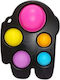 Pop it Fidget Silikon Schwarz