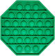 Pop It Spielzeug Stressabbau Puzzle Bubble Sensorik Entspannung Spielzeug Puzzle Erwachsene Kinder Oktagon Lime Oem