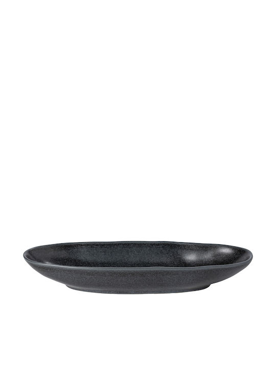Livia Πιατελα Οβαλ 41.0 X 14.3 H4.7cm Μαυρη Stoneware Costa Nova