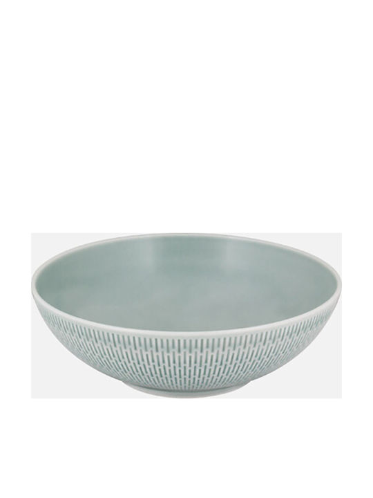 Porcelain Salad Bowl Green Linea Bauscher Scope 23cm