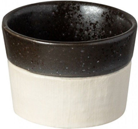 Notos Dip Στρογγυλο Χαμηλο 7m Μαυρο Stoneware Costa Nova