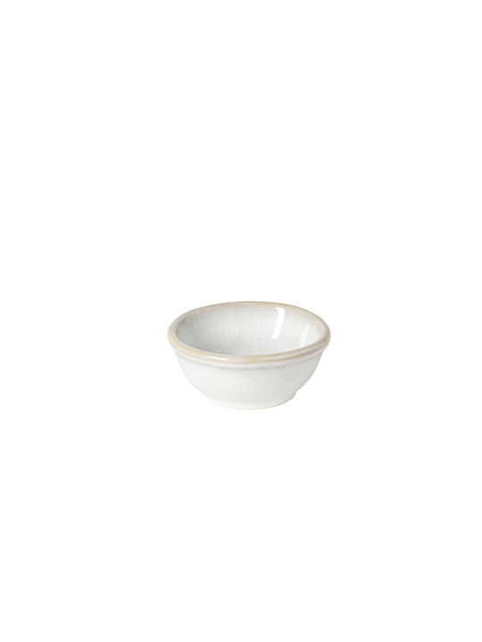 Costa Nova Dip-Schüssel Rund Keramik Weiß mit Durchmesser 7cm