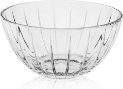 Vidivi Serving Bowl Round Glass Transparent with Diameter 13.5cm