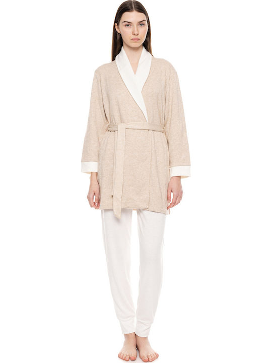 Pink Label Pentru Femei Halat Grey
