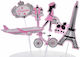 Cake Land Cake Topper Decorations Paris Woman Set of 6 Pieces