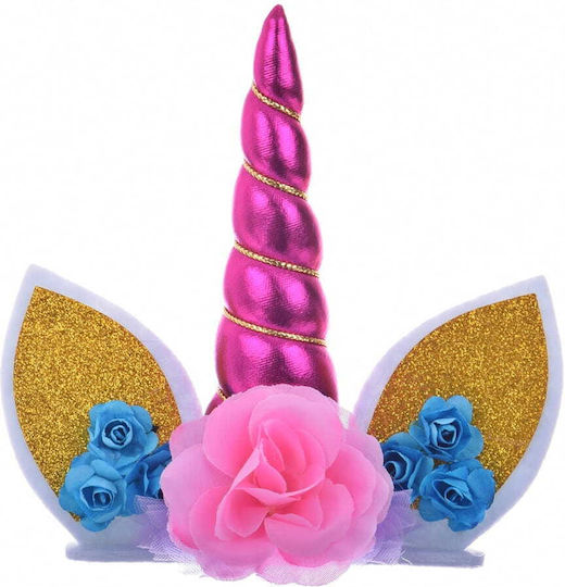 Cake Land Decoratiune Centrală Pentru Tort Unicorn Roz