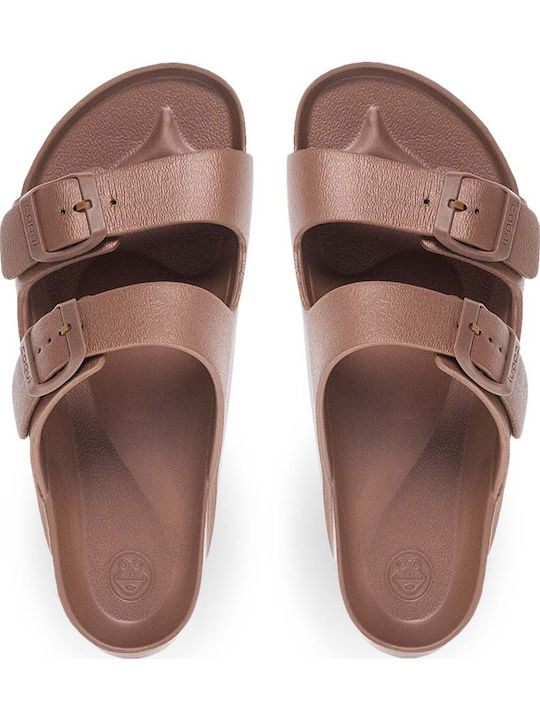 Frauen Flip Flops in Braun Farbe