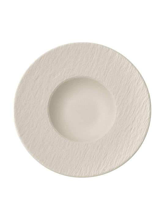 Rock White Glacier Πιατο Βαθυ Ø29/14εκ Πορσελανη Villeroy & Boch