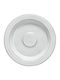 Plano Λευκο Πιατο Dip Ρηχο 15εκ Stoneware Costa Nova