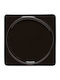 Ambar Chocolate Τετραγωνη Πιατελα Δισκος 27εκ Stoneware Eco Gres Costa Nova
