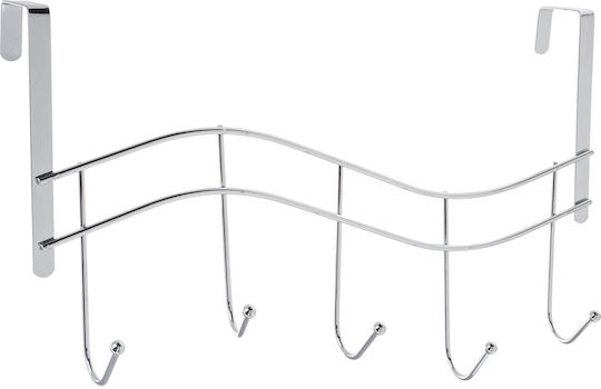 Κρεμάστρα Πόρτας 5 Θέσεων 38.5x9x23.5 F-v Wave 151502 38.5x9x23.5