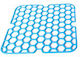 Trocknungsmatte Küchenspüle PVC Quadratisch 28x28cm Hellblau Home