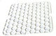 Trocknungsmatte Für Küchenspüle PVC Quadratisch 28x28cm Weiß Home