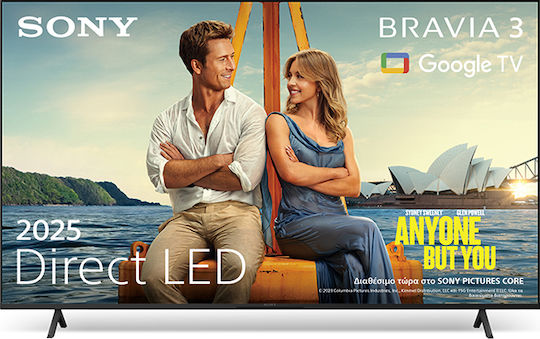 Sony Smart Τηλεόραση 85" 4K UHD LED BRAVIA 3 HDR (2025) K85S35BP