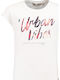 Garcia Jeans Kids Top Girls T-shirt Ss M82401-5 Cream Girl