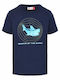 11010097-590 Lego Kids Shark Short-sleeve Tee Navy Color