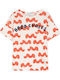 Kids Short-Sleeved T-Shirt Waves Multicolour 100% Organic Cotton 8-9 Years Bobo Choses