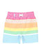 Ruggedbutts Kids Swimwear Swim Shorts Sunscreen Protection UV 50+ Rainbow