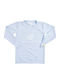 Swim Essentials Long Sleeve Sunscreen Rashguard Protection UPF50+ Light Blue