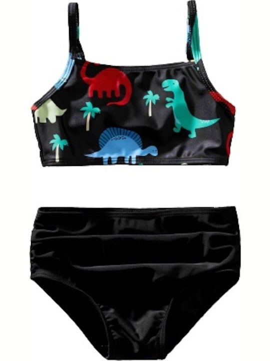 iEFiEL Costum de baie pentru copii Bikini Black