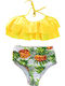 Kinder Badebekleidung Mädchen Gelber Ananas