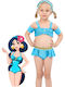 iEFiEL Kids Swimwear Bikini Light Blue