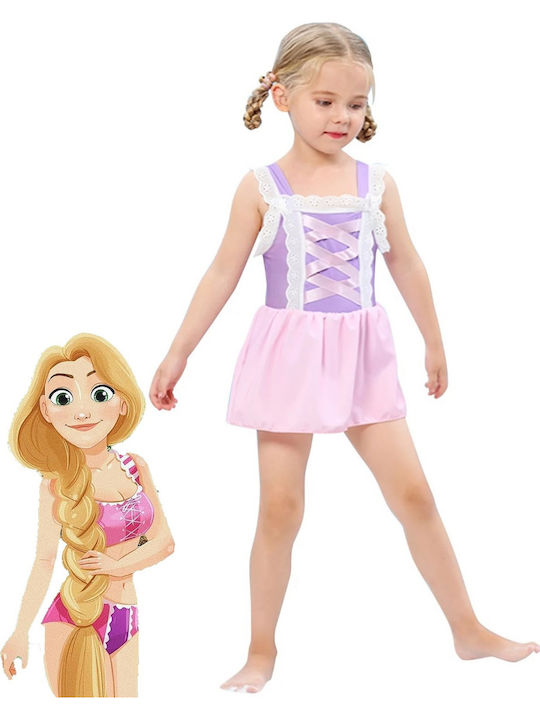 iEFiEL Kids Swimwear One-Piece Pink