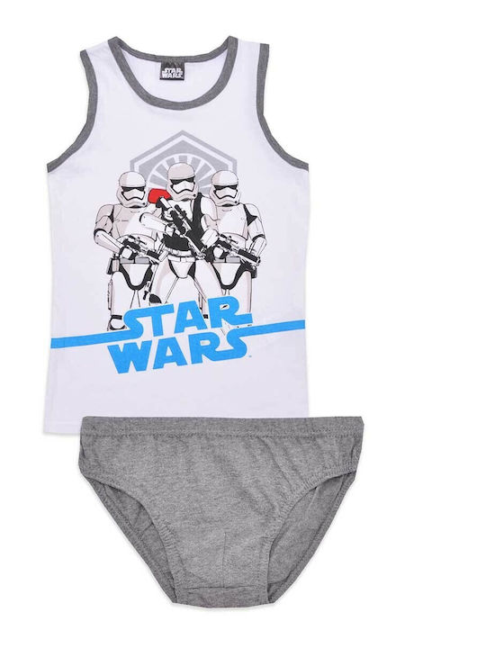 Disney Star Wars Kids' Set Brief with Undershir...
