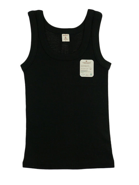 Trendy Kids Maiou pentru copii Fără mâneci Negru Trendy Kids Maiou pentru copii Fără mâneci Negru